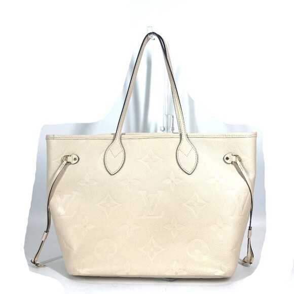 LOUIS VUITTON Beige Monogram Tote Bag - Picture 1 of 14